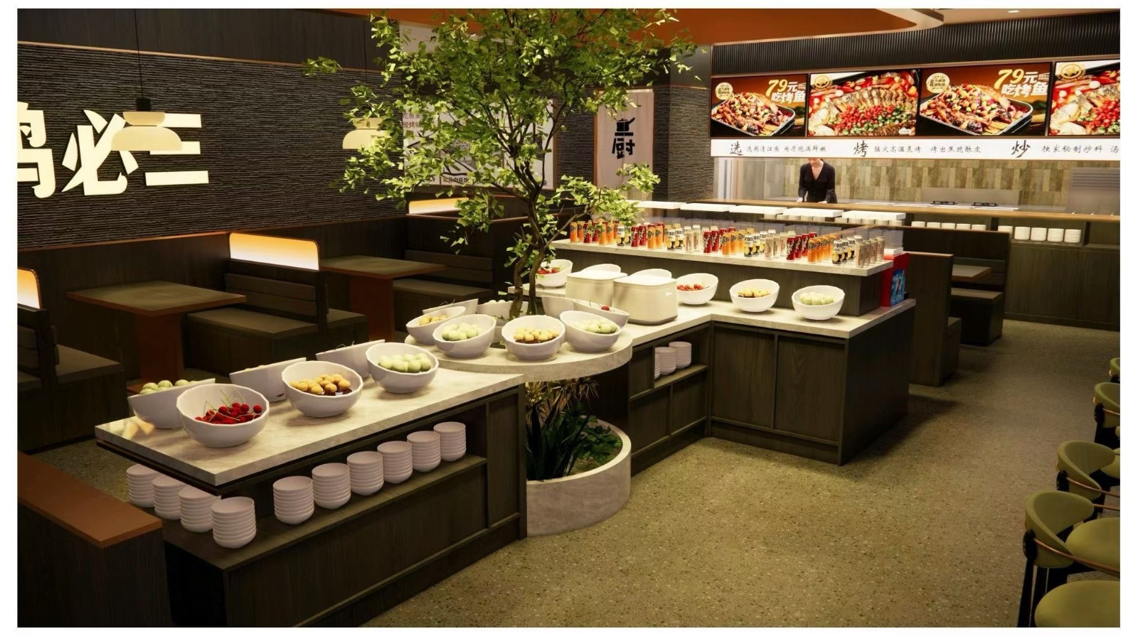 锦华广场烤鱼店招聘，店长，店助，服务员，烤鱼，炒料，凉菜，刷碗，一日三餐、提供住宿，节日礼物，晋升机会！