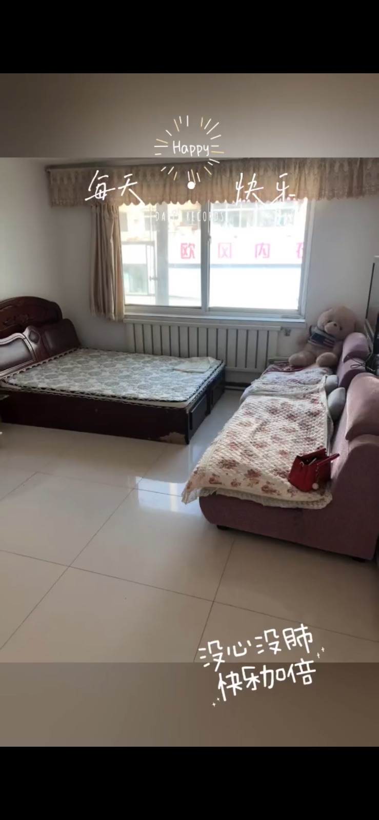 出租欧风内衣对面三楼,新装修暖气楼,中心街温州批发城地段之一,两室两厅,家电齐全